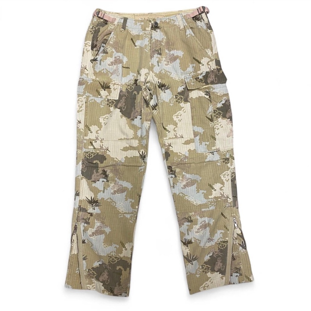 DA-NANG Vintage Y2K Tan Camo Cargo Pants